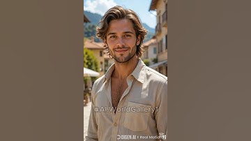 The Most Handsome Male Features According to AI part 4#fashion #trending #model #shorts