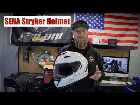 Sena Stryker - Smart Helmet - Harman Kardon Audio - Unboxing and features