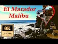 8K Video Ultra HD ~ EL Matador Beach ~ Malibu California USA 2021