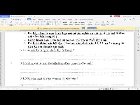 Video Bài giảng Tiếng Việt lớp 4 - Tuần 26 - Bài 26B: Thiếu nhi dũng cảm