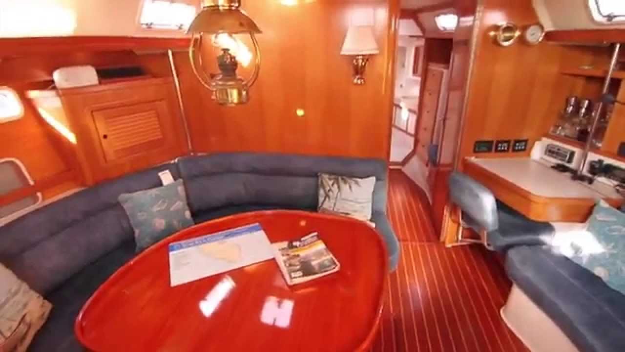 42 ft Catalina sailboat - YouTube