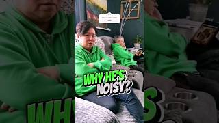 Who can relate this | Husband so noisy | #couple #relatable #comedy #viral #sweden