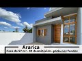 Casa de 57,4 m² no bairro Ideal em Araricá/RS - 02 dormitórios - pátio nos fundos - escriturada