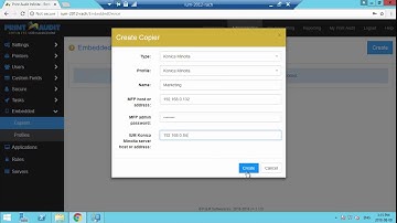 Print Audit Konica Minolta Registering