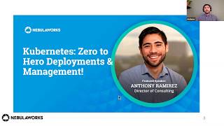 webinar: kubernetes: zero to hero deployments and management