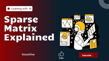 05 Tuple Representation of Sparse Matrix | PCCST303 Data Structures and Algorithms