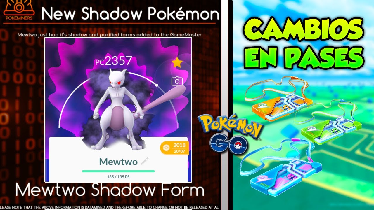 Pokexperto - Mewtwo Oscuro en el código de Pokémon GO. Via