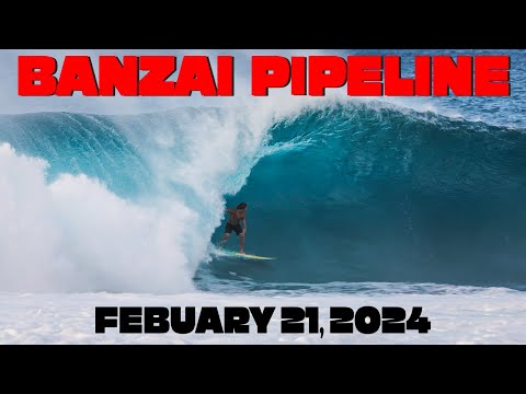 Surfing PERFECT PIPELINE (4K Raw) Best Rides Of The Day
