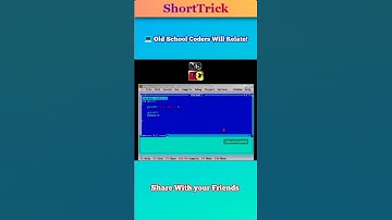 💻 Old School Coders Will Relate! 💔 | Turbo C++  #TurboC #OldIsGold #TechNostalgia #ProgrammerLife
