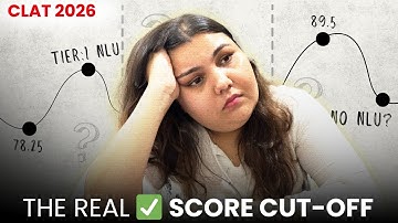 CLAT 2026 Score Cutoff Predictions: Why Every Coaching Institute Gets It Wrong | Real Truth