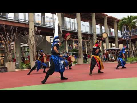 古武道太鼓集団 風之舞  五穀豊穣 2017.1211