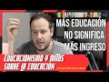 Educacionismo y mitos sobre la educación