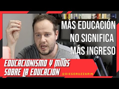 Video: Mitos Sobre La Educación Escolar