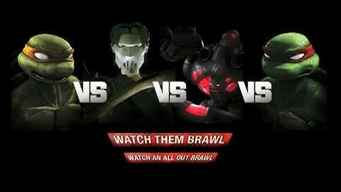 Leonardo vs. Michelangelo vs. Fugitoid vs. Foot Solider