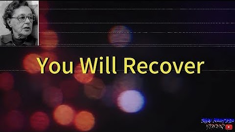 Dr.Hazel Claire Weekes Talk | You will Recover from nervous breakdown,i assure you..#anxietydisorder