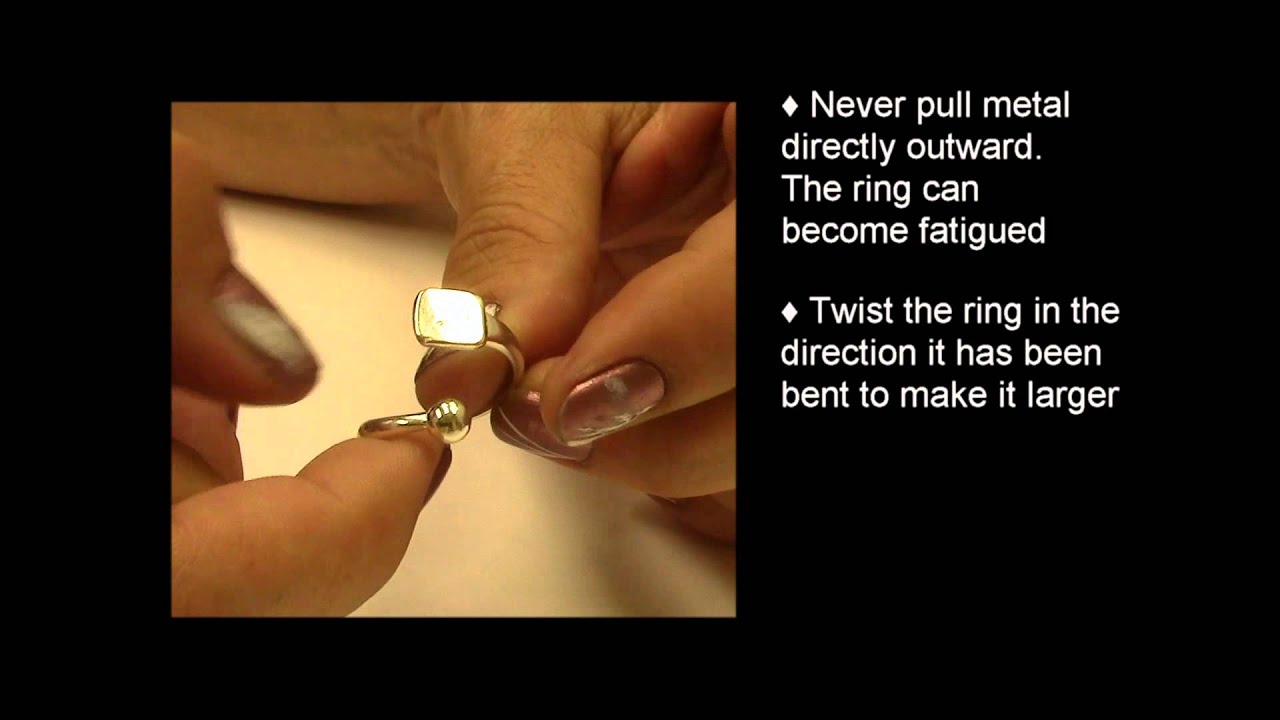 Jewelry: How To Adjust Adjustable Rings 