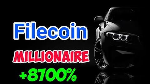 Filecoin Holders Millionaire || Filecoin Price Prediction! Filecoin Today Update