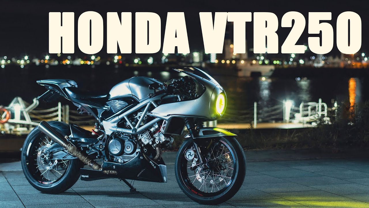 HONDA VTR250 / NeoCafeRacer in Tokyo - YouTube