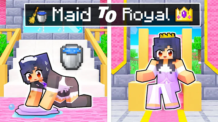 From MAID To ROYAL Story In Minecraft! - DayDayNews
