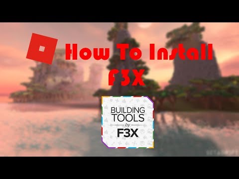 How To Install F3x Building Tools On Roblox Studio Youtube - making a plane with f3x tools roblox youtube