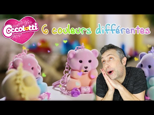 Coccolotti, Ourson intéractif Love & Tell, Effets sonores et Lumineux, Modèle Honey, pour Les Enfants dès 3 Ans, CCL151