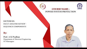 Lecture 03 : Fault Analysis Review - Sequence Components