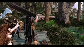 Heavy-Blade Combat/Non-Combat idle Replacer