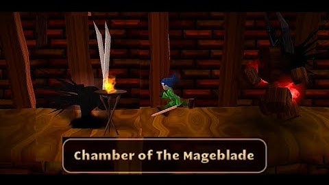 Chamber Of The Mageblade || Swordigo || All Treasures ||Gameplay