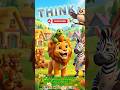 "Leo's Word Play 🦁 | A Jungle Adventure About Thinking Before You Speak!"cartoon for kids #shorts