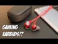 HyperX Cloud Gaming Earbuds Review + MIC Test!