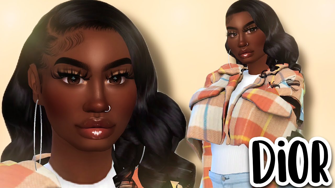 The sims 4 create a sim dior kent best black urban cc finds