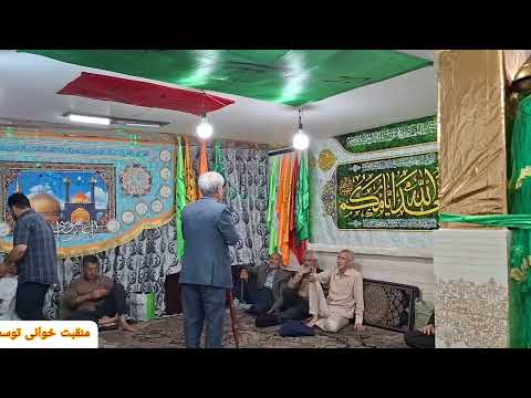 منقبت خوانی انصار الحسین ع مداحی استاد حاجی نجیب سلطانی