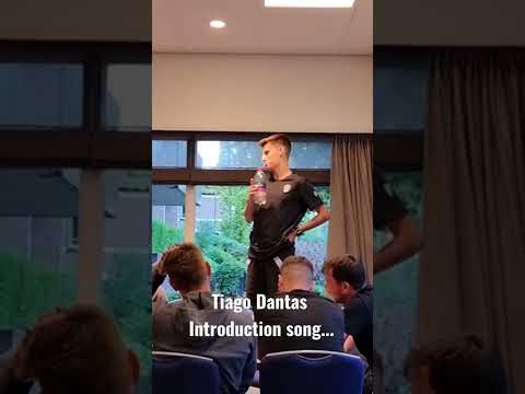 Tiago Dantas introduction speech and song #PAOK #Reloaded #shorts