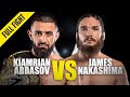 Kiamrian Abbasov vs. James Nakashima | ONE Championship Full Fight