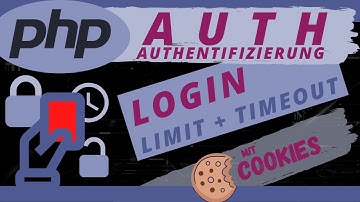 PHP Login - Limit + Timeout mit Cookies (Anzahl der fehlgeschlagenen Login-Versuche begrenzen)