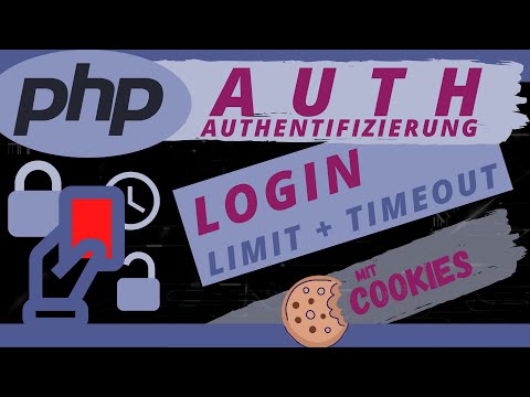 PHP Login - Limit + Timeout mit Cookies (Anzahl der fehlgeschlagenen Login-Versuche begrenzen)