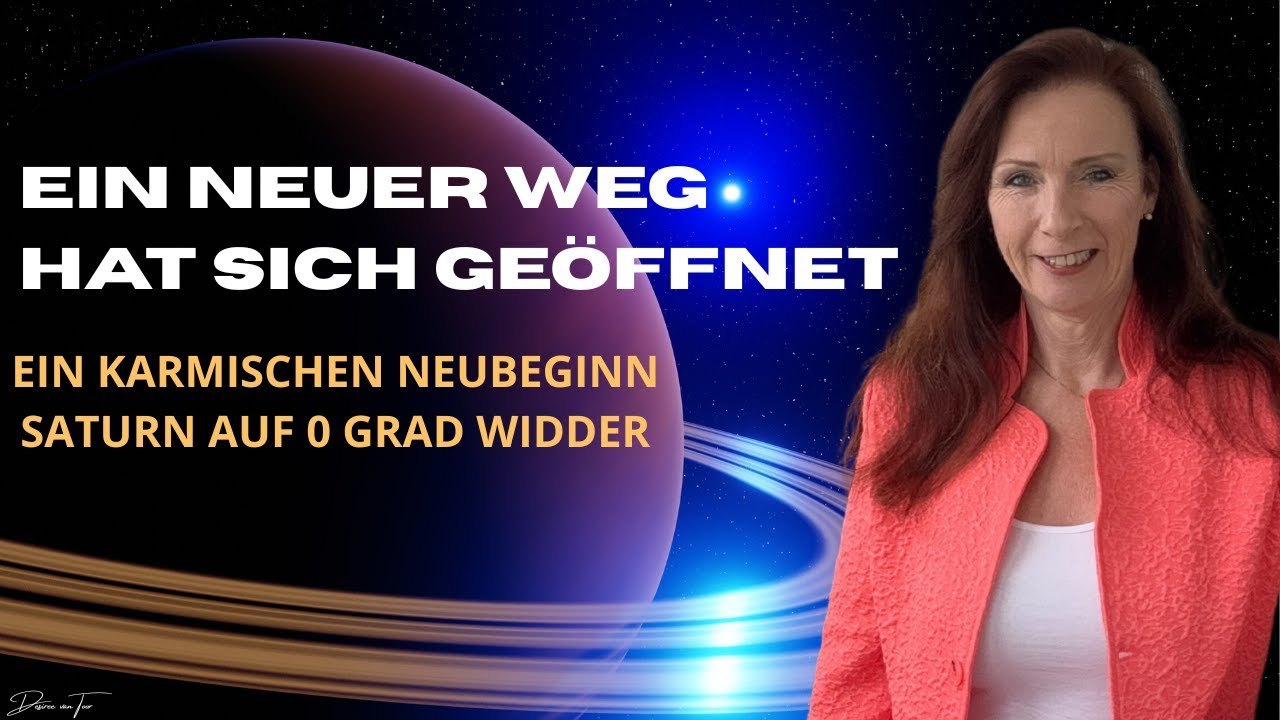 Dein Leben auf einem neuen Kurs!! Saturn auf 0 Grad Widder & Neumond in Zwillinge Mai 2025
