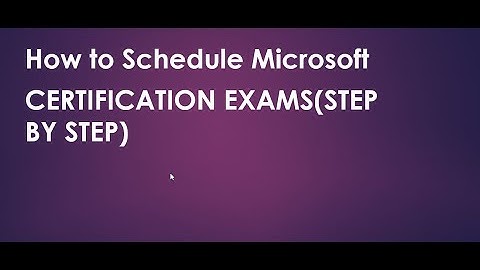 How to Schedule Microsoft Certification Exam(Step By Step) || Microsoft || Nowledge || Certification