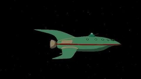 futurama lightwave 3d animation test 1