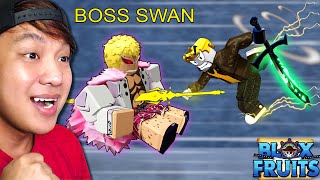 Defeating SWAN BOSS using my Light Fruit and Dark Blade! | BLOXFRUIT | MARINE ARC EPISODE #05