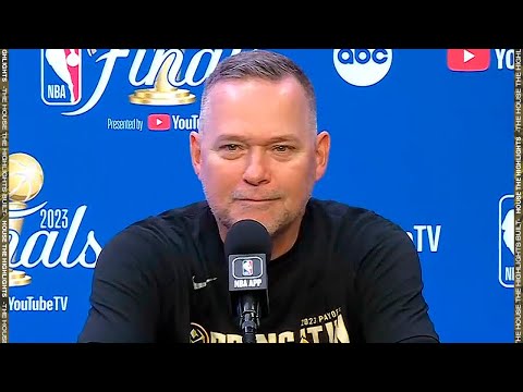 Michael Malone previews Game 5, FULL Interview | 2023 NBA Finals Media Day