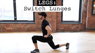 Legs Switch Lunges