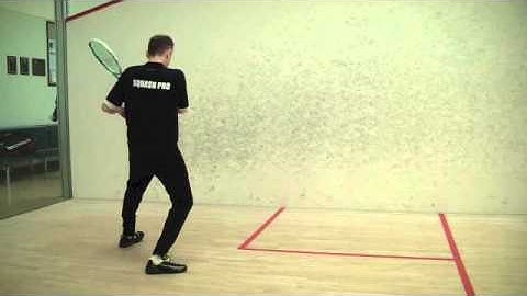 Squash Return of Serve Tip: Early Squash Racquet Preparation Squash Training Videos