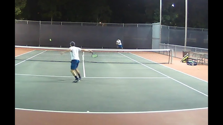 Some Wicked Spin on that Half Volley | USTA 5.0 Tennis