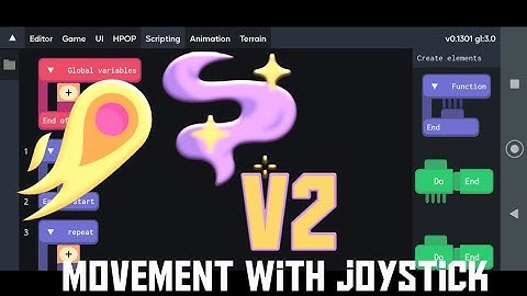 Movement with joystick In NodeScript V2 | ITsMagic engine | HiPer DEV