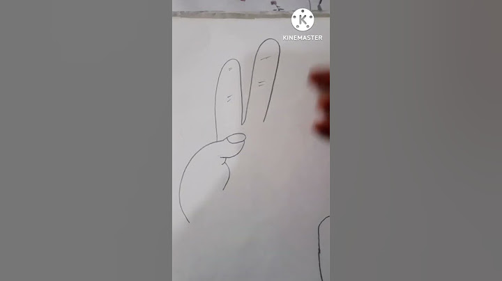 ✌victory Hand Drawing.. Easy Hand Drawing..How to Draw✌ peace Hand sign#shorts#shortvideo