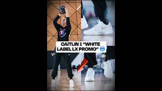 Caitlin Clark's NEW All-White Caitlin 1s Are INSANE 🤯👟 #caitlinclark #basketball #wnbaallstar