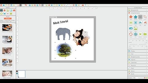 My Memories Suite - Using Masks