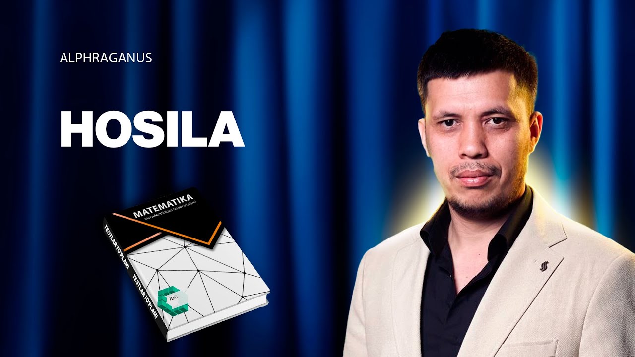 63-dars. MURAKKAB FUNKSIYA HOSILASI IDC MAVZULASHTIRILGAN TESTLAR TO'PLAMI