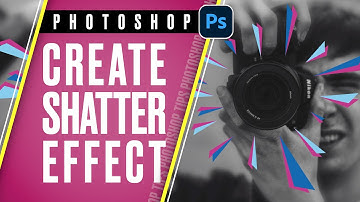 Shatter Graphic using Vector Shapes in Adobe Photoshop [DESIGN TIPS]
